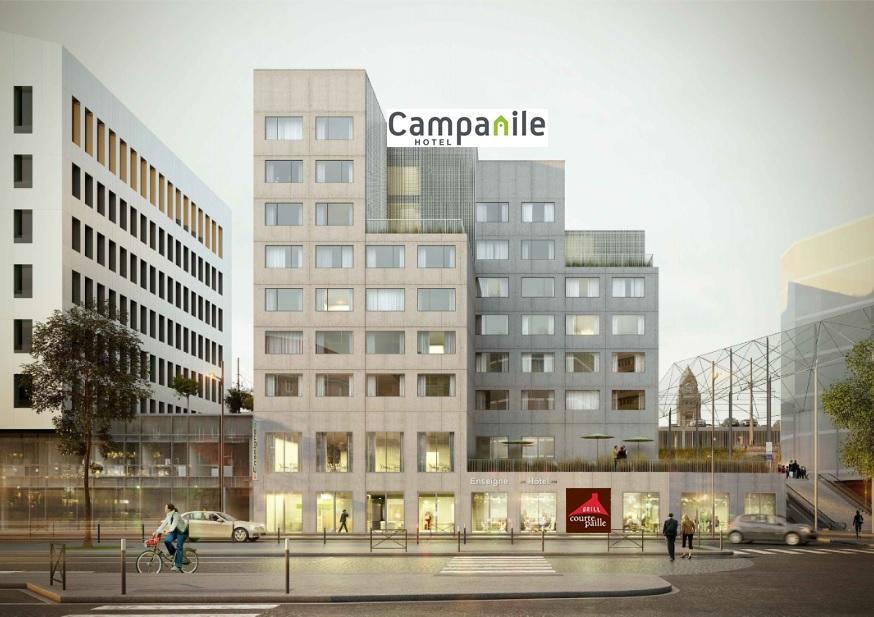 Hotel Campanile Metz Centre - Gare Zewnętrze zdjęcie